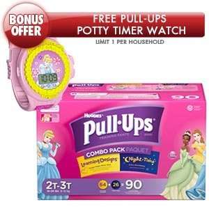  Huggies Pull Ups for Girls 2t 3t Learning Design +Night 