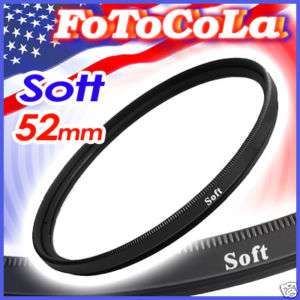 52mm Soft focus effect diffuser lens filter 52 mm New  