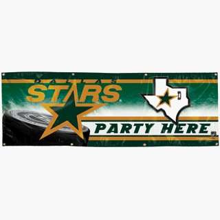  Dallas Stars Vinyl Banners   2 x 6