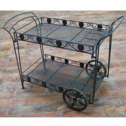 Bellford Wrought Iron Serving Cart  