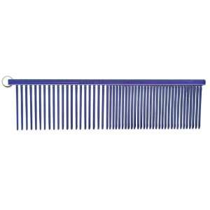  Resco Anti Static Electric Blue Combination Comb with 1 1 