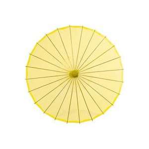  Lemonade Yellow 28 Inch Paper Parasol