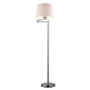  ELK Lighting 10107/1 Lanza Swing Arm Floor Lamp, Polished 