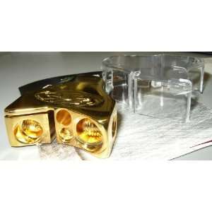  Posi clamp Battery Clamp Gold Plated 1 1/0 Awg, 1 2/4 Awg 