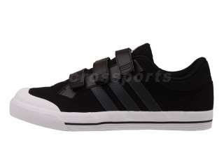   Velcro Black White 2012 Unisex Casual Tennis Shoes V23871  