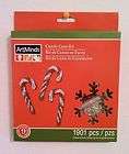   Glass Beads Candy Cane Christmas Ornament Kit   Makes 9 Ornaments