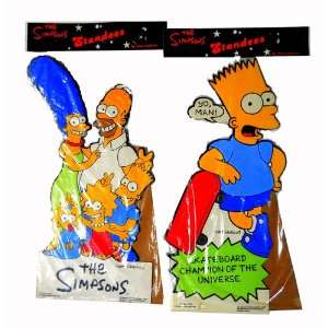  The Simpsons & Bart Standees 2 Card Board Stand Ups 17 