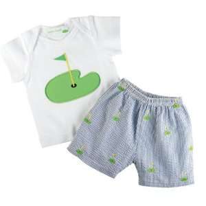  Country Club Baby Golf 2 Piece Shorts Set Baby