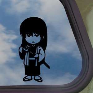 Gintama Black Decal Japanese Anime Truck Window Sticker  