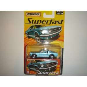  2005 Matchbox Superfast 1965 Ford Mustang GT Ice Blue #8 Toys & Games