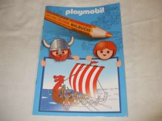 Playmobil Coloring Book Mint New  
