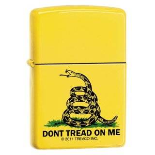 Zippo Dont Tread on Me Lemon Finish Lighter, 7283