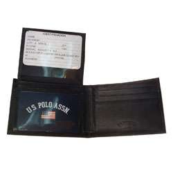 US Polo Association Passcase Bi Fold Wallet  