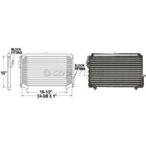  A/C CONDENSER dodge VIPER 92 02 ac Automotive