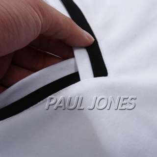 PJ Men’s Causal Long Sleeve T Shirt V Neck pure cotton Tee Sz S M L 