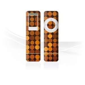 Design Skins for Apple iPod Shuffle   Pailettendisco orange Design 