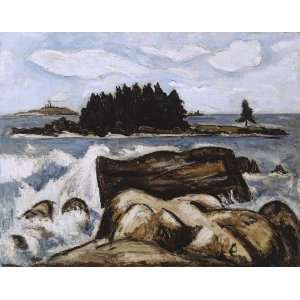     Marsden Hartley   24 x 18 inches   Jothams Island