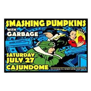 Smashing Pumpkins Garbage Concert Poster SIGNED 