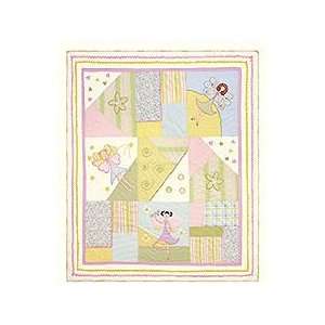Pixie Chix Quilted Throw Blanket 50 x 60 
