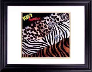 Kiss Autographed Animalize Signed Album LP Simmons Paul PSA UACC RD 