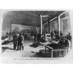   the tobacco exchange,Virginia St & Cary St,Richmond,Virginia,VA,1867