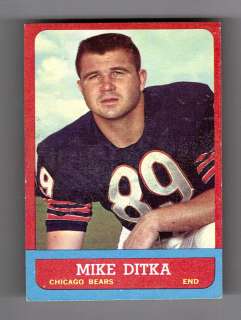 MIKE DITKA 1963 TOPPS CARD #62  