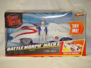 Mattel Speed Racer Hero Battle Morph Mach 6  
