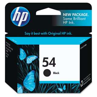 OEM HP 54 CB334AN Black Genuine Ink Cartridge  