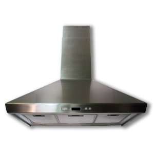  Euro Kitchen 36 Wall Full Stainless Steel Chimney Exhaust 