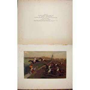  Steeple Chase Liverpool Grand C1839 Color Horse Racing 