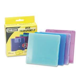  Transport 2 Disk Case, 2   3.5 Disks/Case, 4 Assorted 