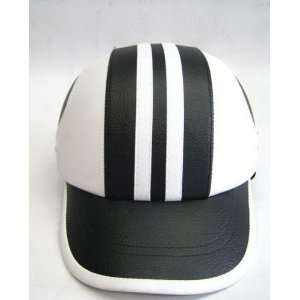   Face Half Helmet   White & Black Stripes 2. Cool Design(weight 800g