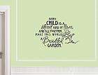   Child Is a Different Vinyl wall quotes sayings words lettering decals