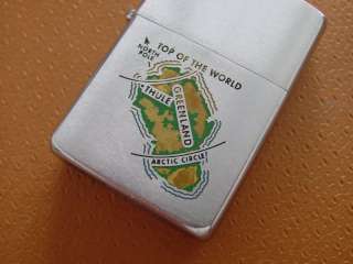 Vintage Zippo Military Lighter  Thule AFB, Greenland .  
