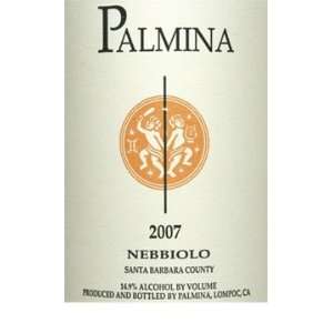   Palmina Nebbiolo Santa Barbara County 750ml Grocery & Gourmet Food