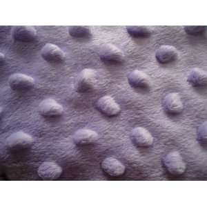  Minky Cuddle Dimple Dot Purple 58 to 60 Inch Fabric By the 