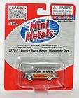 Classic Metal Works Mini Metal 187 HO 1953 Ford Country Squire Wood 