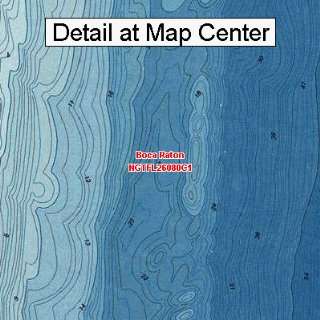 USGS Topographic Quadrangle Map   Boca Raton, Florida (Folded 