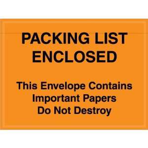  BOXPL410   4 1/2 x 6 Important Papers Enclosed Envelopes 