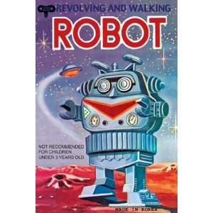    Revolving and Walking Robot   Poster (12x18)