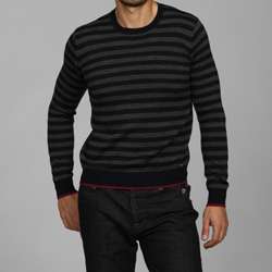 Antony Morato Mens Slim Fit Crewneck Wool Blend Sweater   