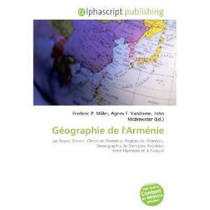  Géographie de lArménie (French Edition) (9786134060653 
