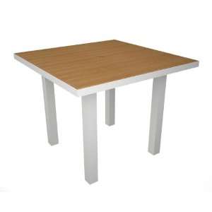  Poly WoodÂ® Euro 36 Square Dining Table with PlastÃ 