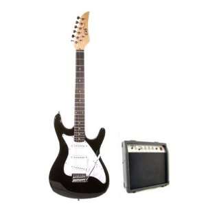  Black Electric Guitar with 10Watt Amp Package Musical 