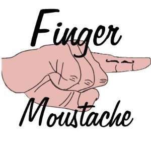  Finger Moustache Button Arts, Crafts & Sewing