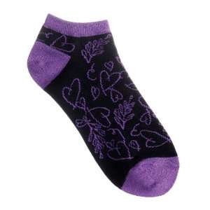   Medical 377 puh Purple Heart Ankle Socks