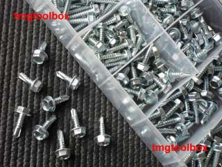 200PCS SELF SCREW SAE, TAPPING & DRILLING, WASHER HEAD, FASTENER 