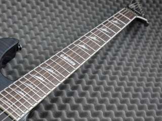 This guitar features all the hallmarks of an ESP LTD rock machine. A 