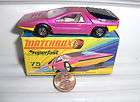 LESNEY MATCHBOX MB75B PURPLE +YEW ALFA CARABO MINT BXD*