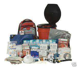 10 Person Emergency Disaster Survival Preparedness Kit  